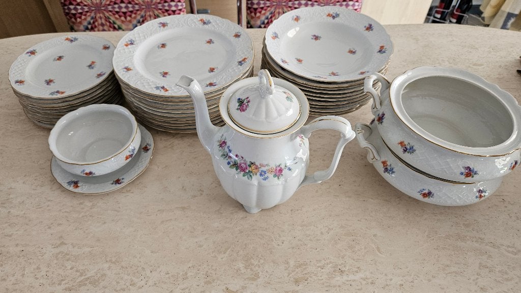 service porcelaine Bavaria, Enlèvement