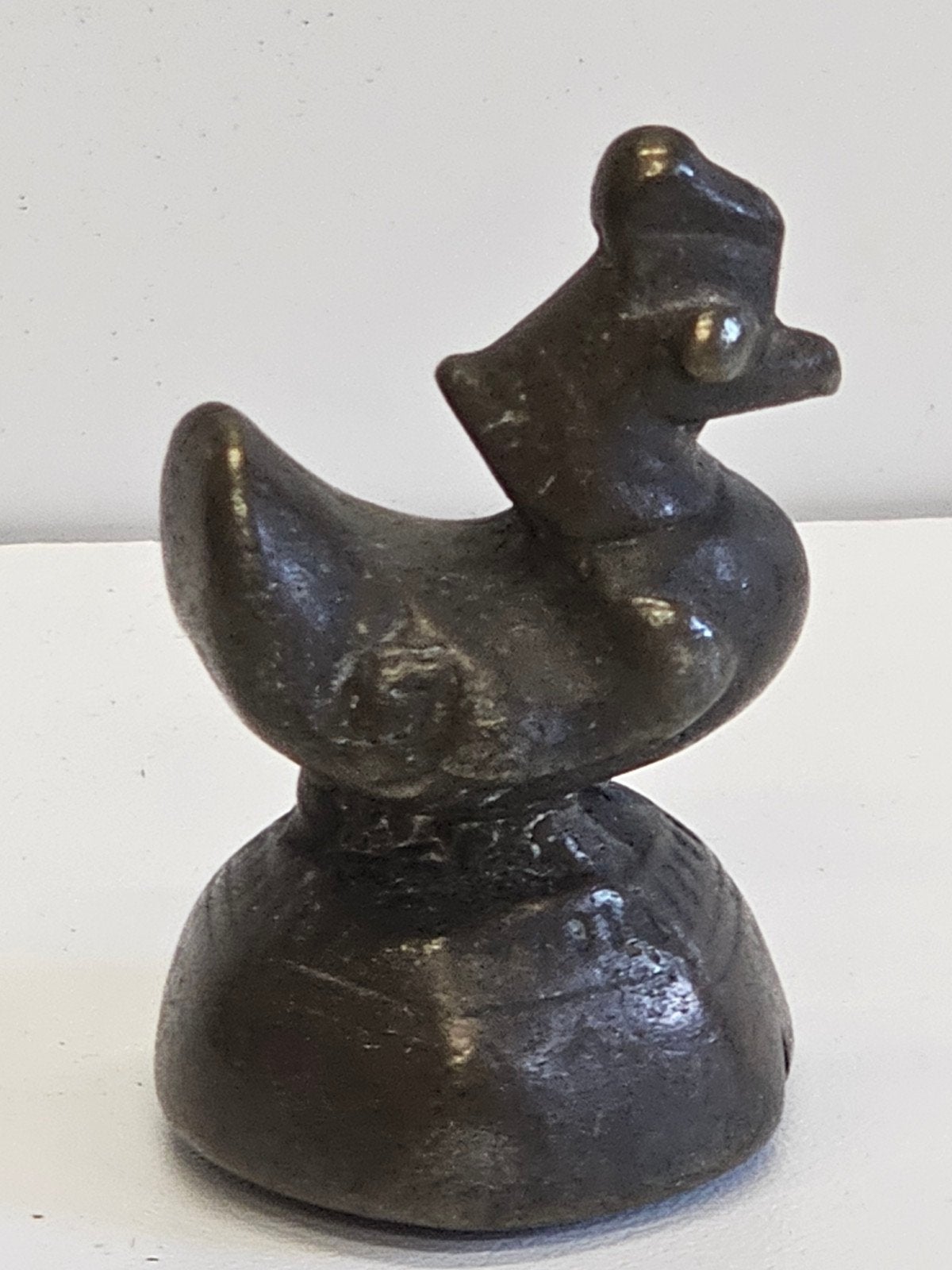 Grand poids à opium ancien en forme d'oiseau,, Enlèvement ou Envoi, Oiseau