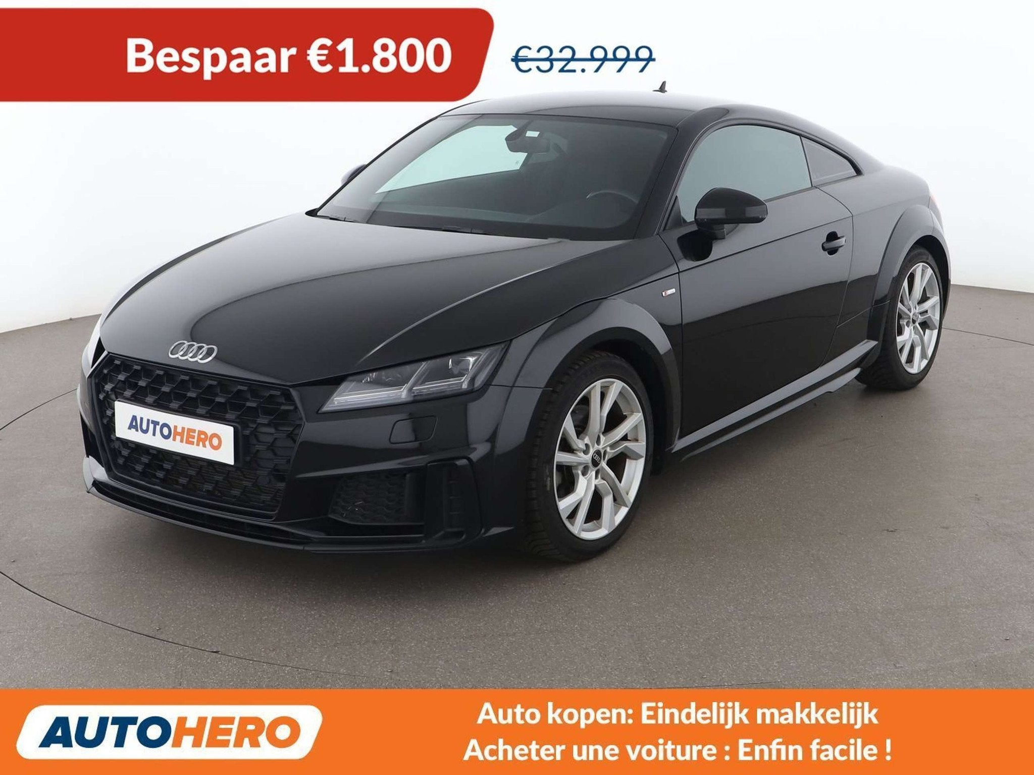 Audi TT 40 TFSI (année de construction 2022, automatique), Autos, 1345 kg, Euro 6, Autres carburants, Noir