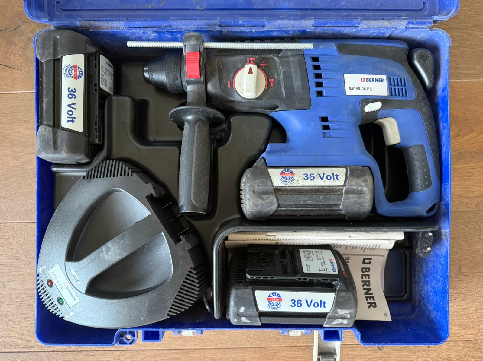 Boormachine Berner nieuwstaat, Doe-het-zelf en Bouw, Gereedschap | Boormachines, Ophalen, Zo goed als nieuw, Boormachine