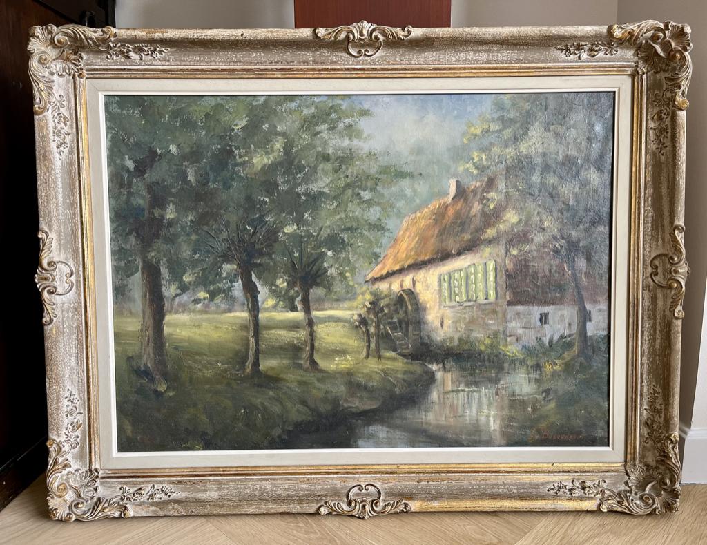 peinture à l'huile sur toile, Antiquités & Art, Enlèvement