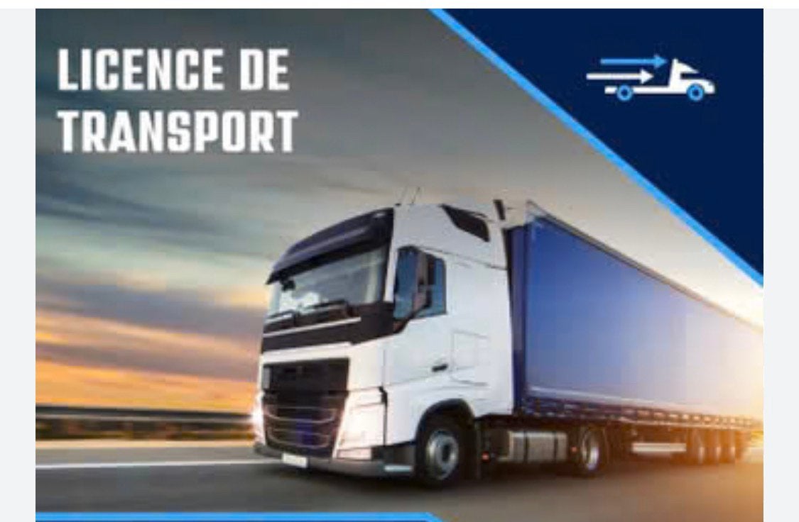 A louer Licence de transport, Ophalen of Verzenden, Zo goed als nieuw, Bus of Vrachtwagen, Overige merken