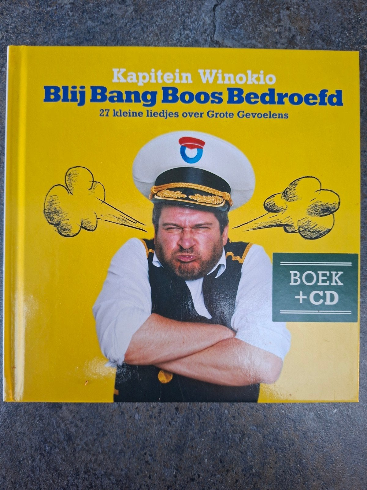 Kapitein Winokio - Blij bang boos bedroefd, Ophalen of Verzenden, Kapitein Winokio