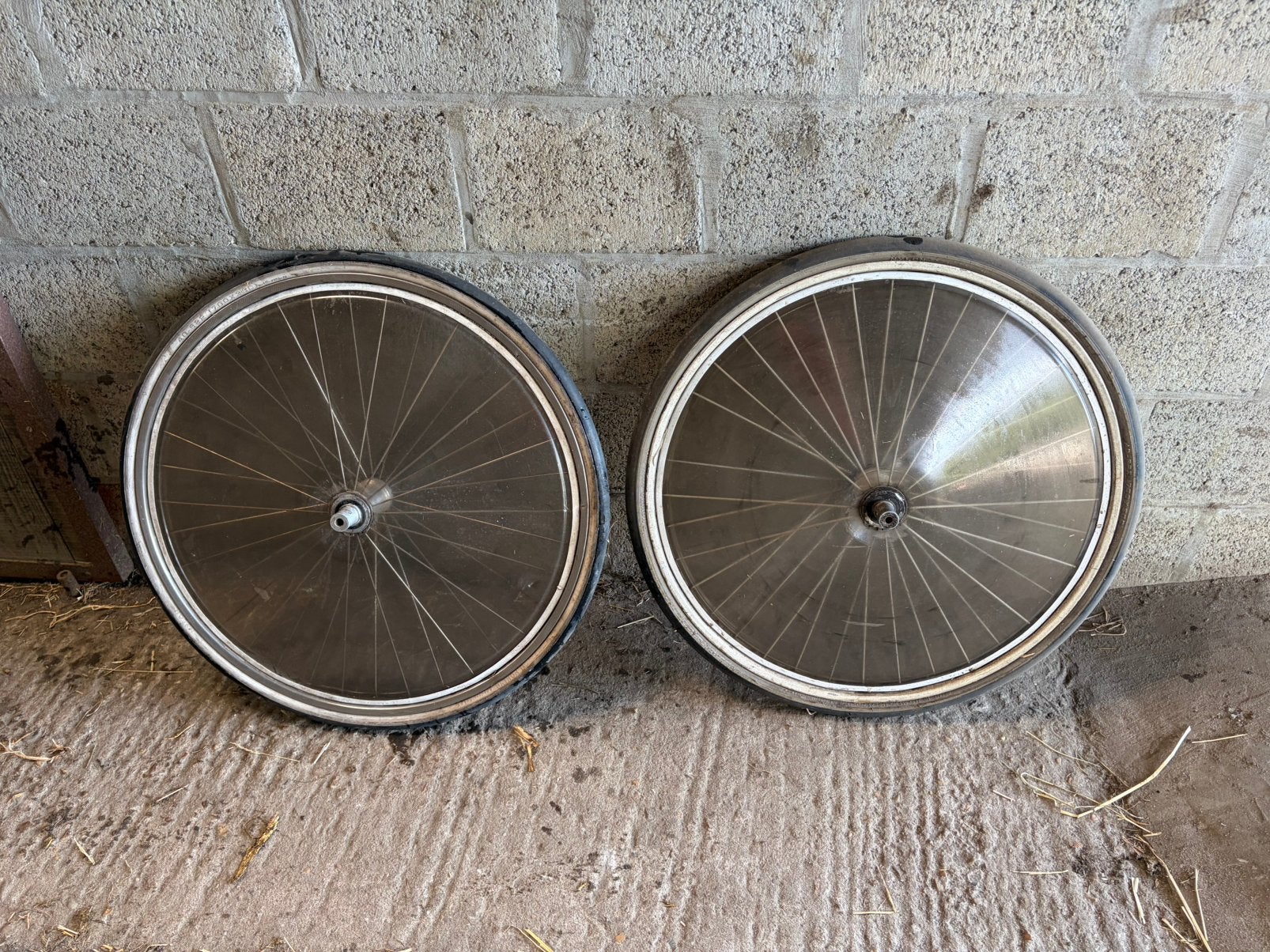 Custom koers sulky wielen, Dieren en Toebehoren, Ophalen, Zo goed als nieuw, Overige disciplines, Overige typen