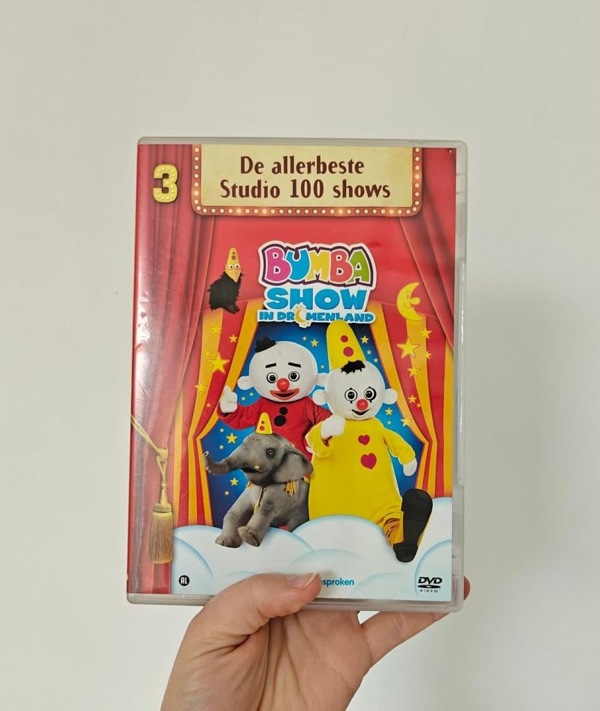 DVD - Bumba - Show - In Dromenland - Studio 100 - €3, Ophalen, Europees, Gebruikt, Alle leeftijden