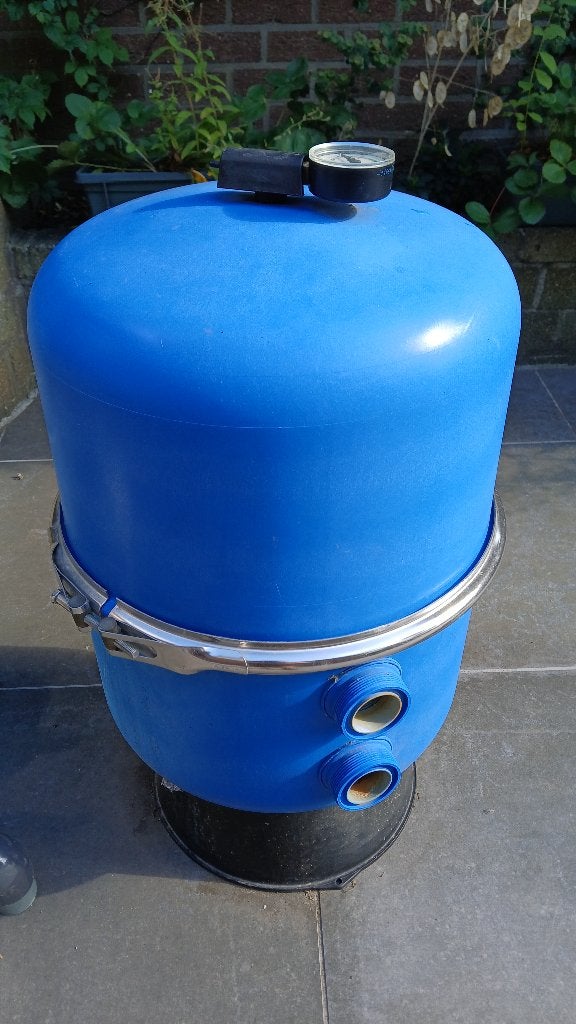 Zandfilter zwembad + bijhorende 6-wegkraan, Ophalen, Gebruikt, Filter