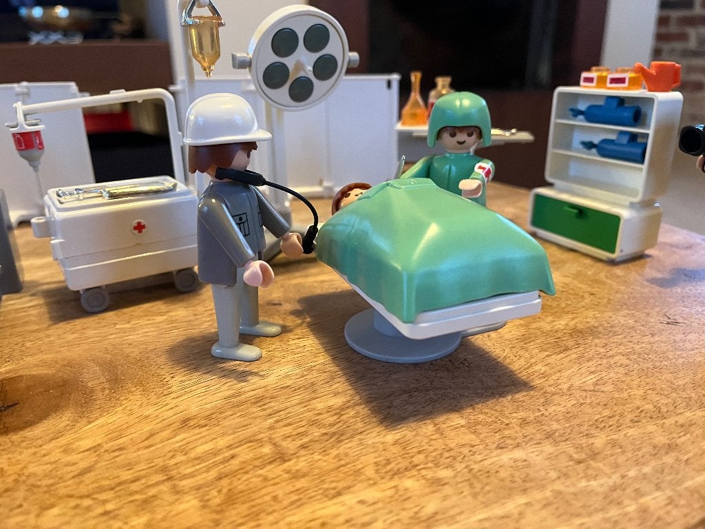 Playmobil  zorgteam, Kinderen en Baby's, Ophalen, Complete set, Zo goed als nieuw, Figuren