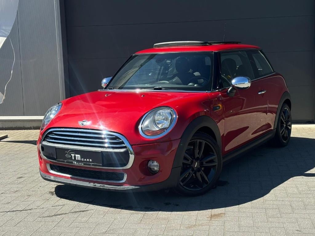 Mini One benzine automaat pano dak, Auto's, Mini, 75 kW, Stof, Start-stop-systeem, Bedrijf