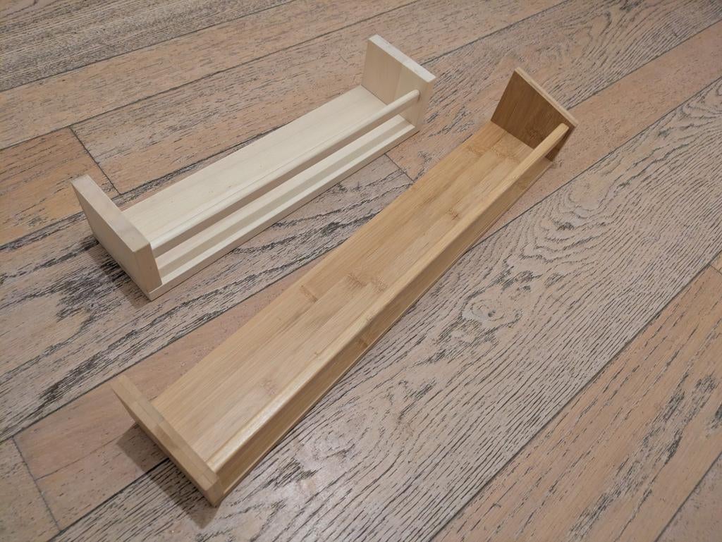 Kruidenrekjes muur rekjes hout, Ophalen