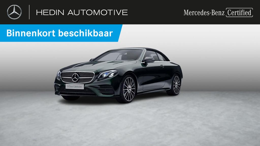 Mercedes-Benz E-Klasse Cabriolet 300 Night Pack | Distronic, Autos, Mercedes-Benz, 1800 kg, Euro 6, Cabriolet, Noir