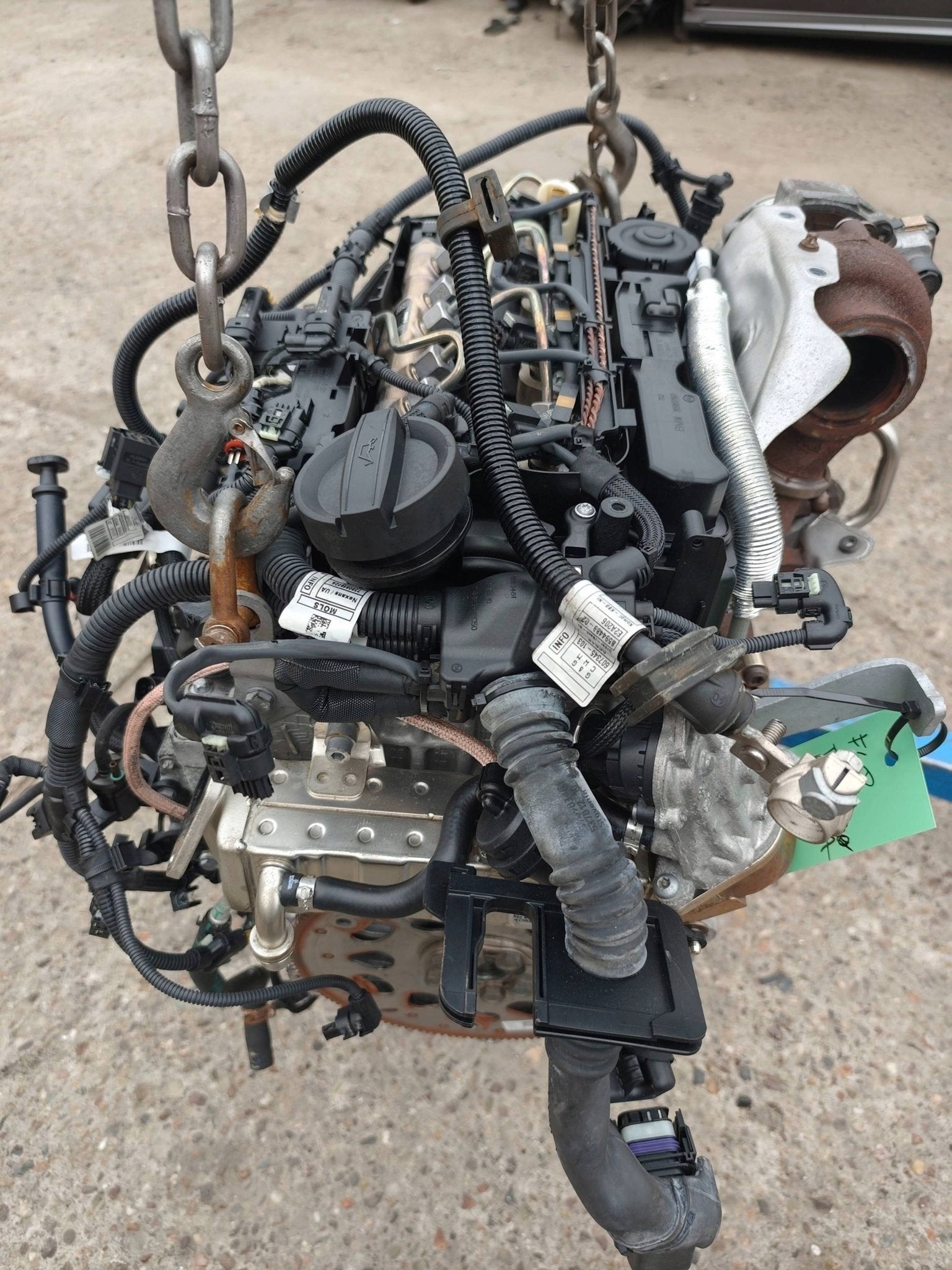 Moteur B47C20A Complet X1 BMW, Verzenden, Gebruikt, Skoda