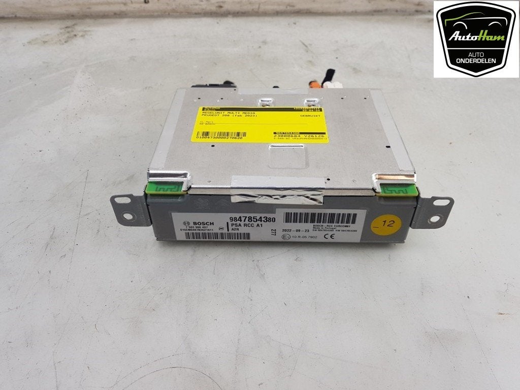 ORDINATEUR MULTIMEDIA Peugeot 208 II (UB / UH / UP), Utilisé, Peugeot