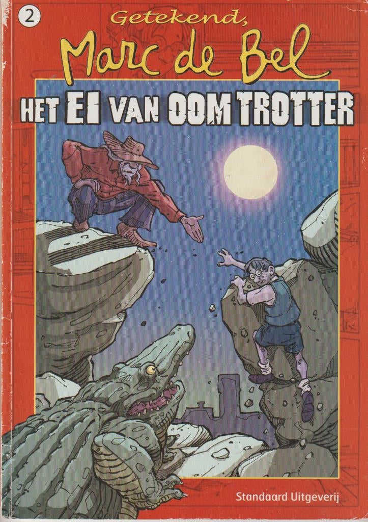 Strip - Getekend Marc De Bel nr. 2 - Het ei van oom Trotter., Boeken, Stripverhalen, Verzenden