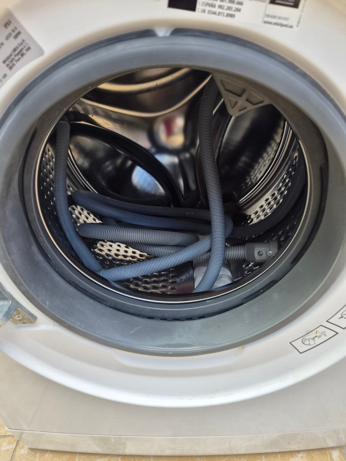 wasmachine, Enlèvement