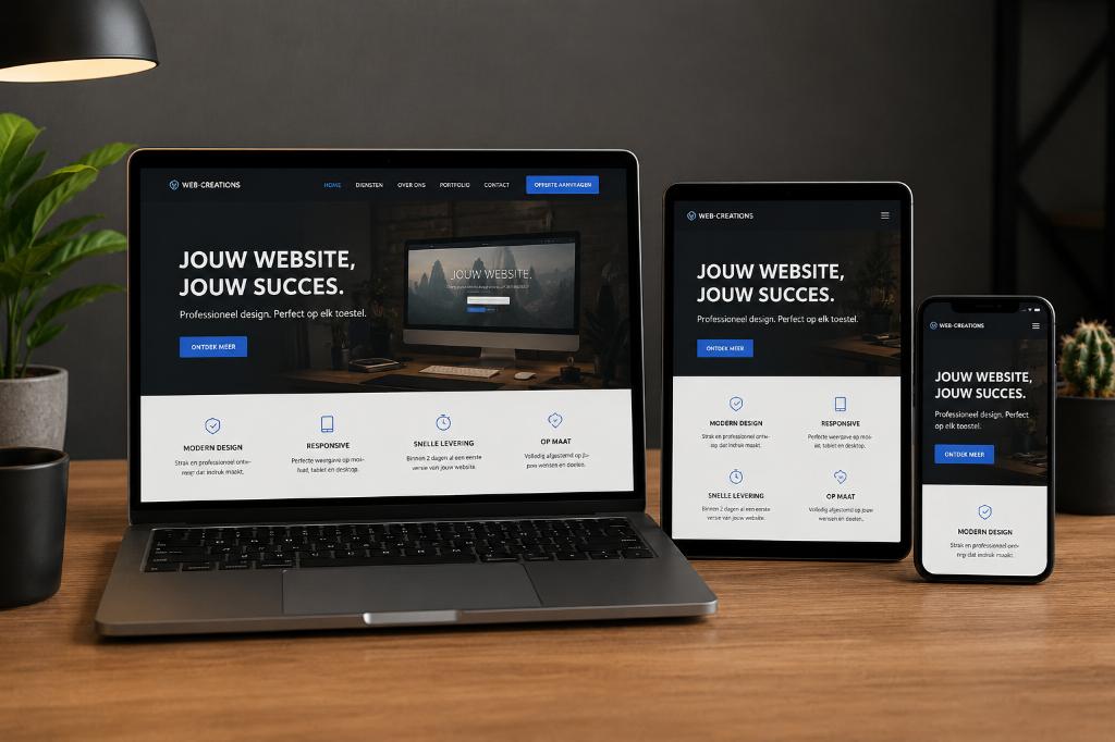 Professionele website laten maken?, Website Bouw