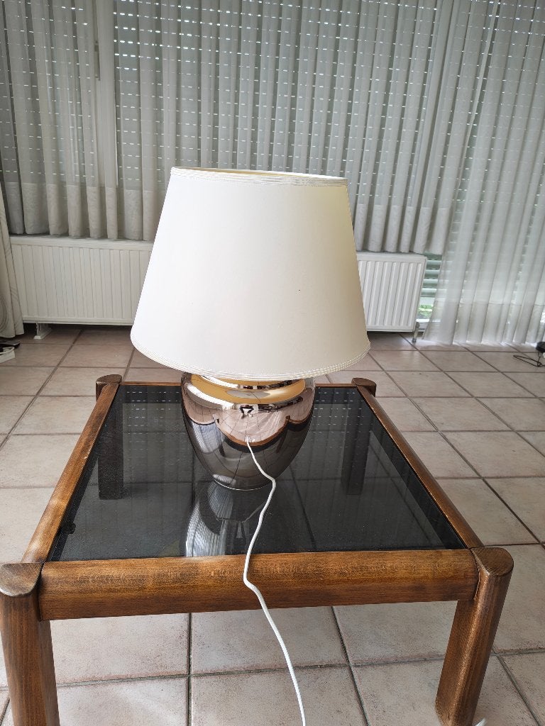 Tafellamp, Ophalen, 57 cm, Gebruikt, Inclusief lichtbron