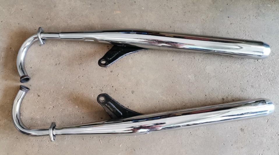 Gezocht Yamaha (RD) 1972 CS5 uitlaten, Ophalen of Verzenden, Gebruikt