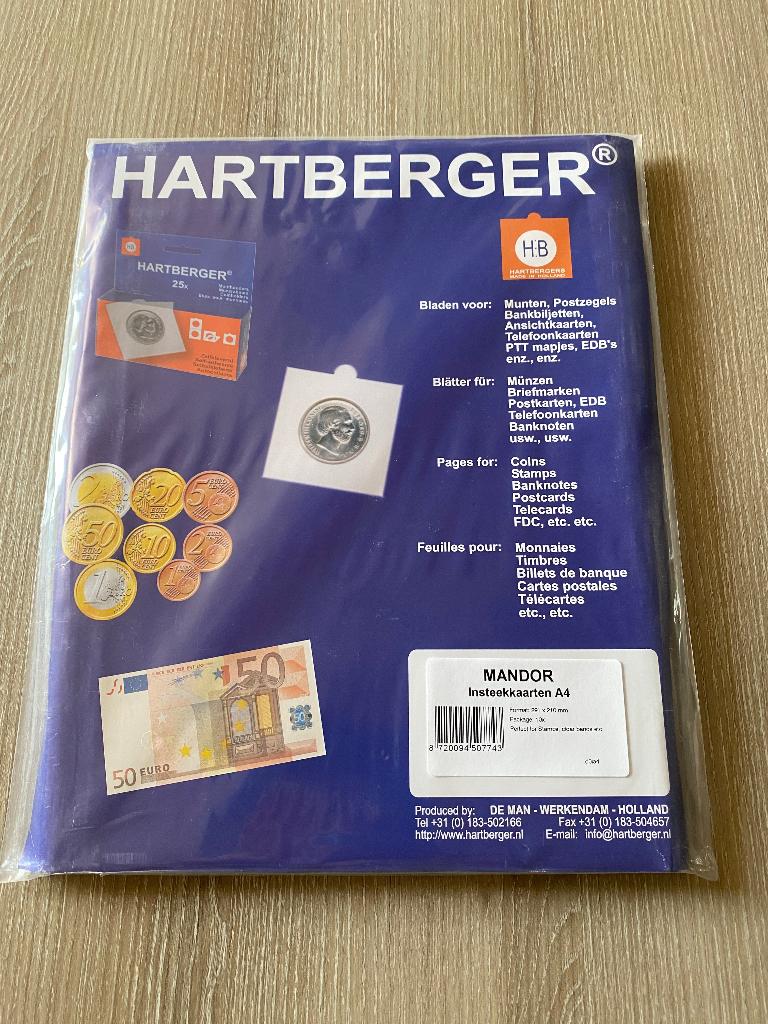 Cartons Hartberger Mandor A4 - lot de 10, Enlèvement ou Envoi, Album de collection