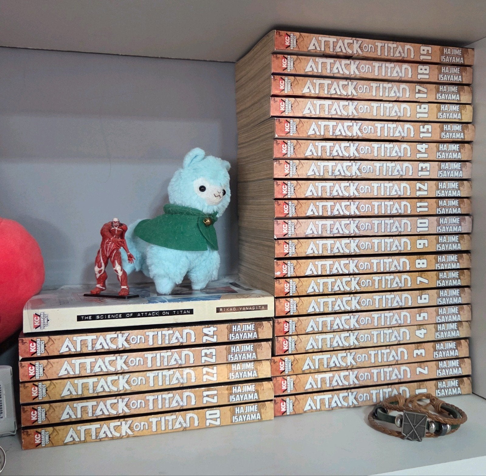 Attack on titan 1-24 + the science or attack on titan +extra, Livres, BD | Comics, Plusieurs comics, Enlèvement ou Envoi, Utilisé