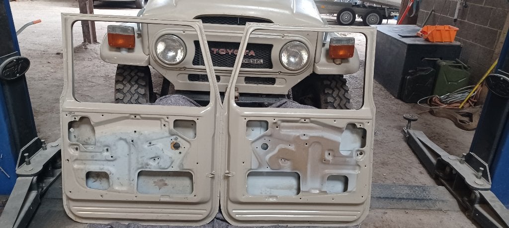 land cruiser BJ 40..42, Ophalen, Toyota