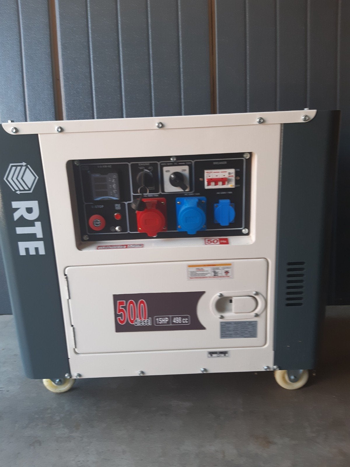 stroomgroep 220/380 nieuw tel 0496287268, Doe-het-zelf en Bouw, Aggregaten, Ophalen