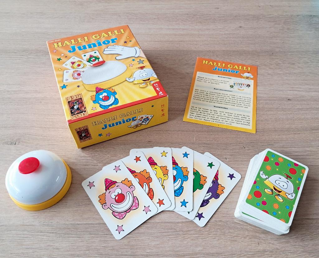 Halli Galli junior, Hobby en Vrije tijd, Een of twee spelers, Ophalen of Verzenden, Gebruikt, 999 Games