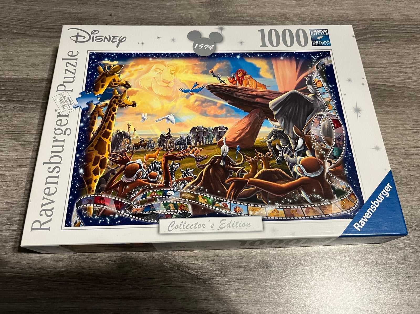 Disney puzzel (1000st.), Hobby en Vrije tijd, Denksport en Puzzels, Ophalen of Verzenden, 500 t/m 1500 stukjes, Gebruikt, Legpuzzel