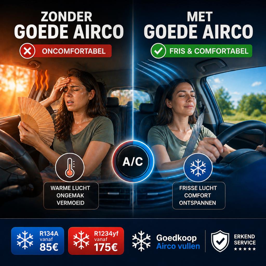 Airco bijvullen/service auto R134A & R1234yf | Kuurne, Ophalen, Nieuw, Daihatsu