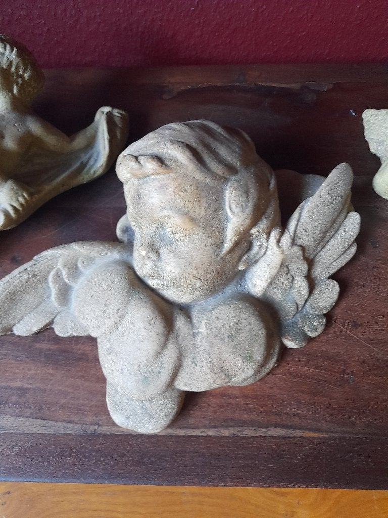 Stenen engeltjes, Ophalen, Nieuw, Steen, Engelenbeeld