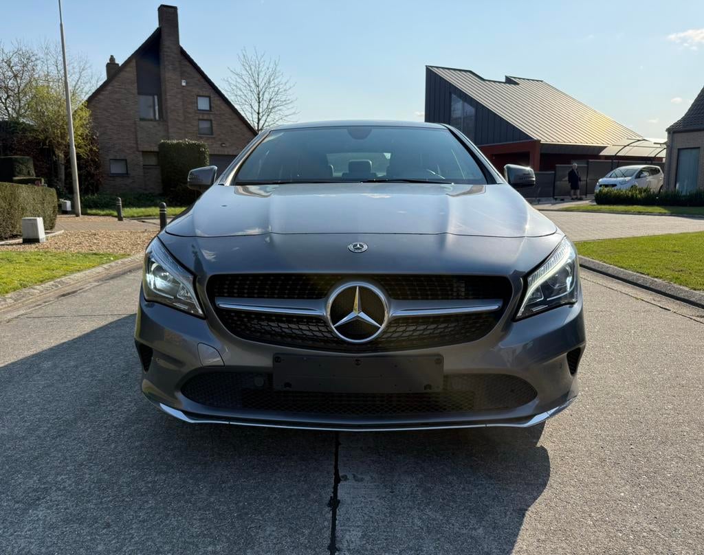Mercedes cla 180 Automaat benzine 2017 54.000km, Autos, Cuir, Euro 6, Noir, Automatique