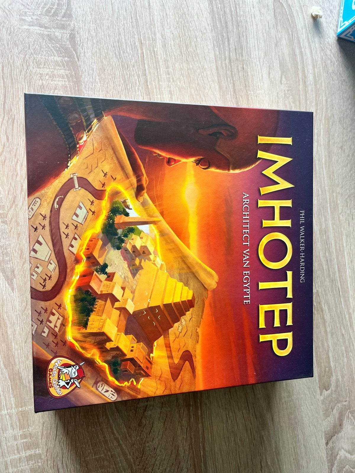 Imhotep + playmat, Hobby en Vrije tijd, Ophalen of Verzenden, Zo goed als nieuw
