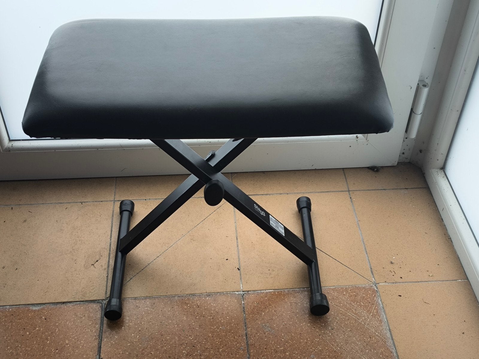 Stevige Stagg piano stoel en Inox keyboard stand., Musique & Instruments, Instruments | Accessoires, Enlèvement, Piano