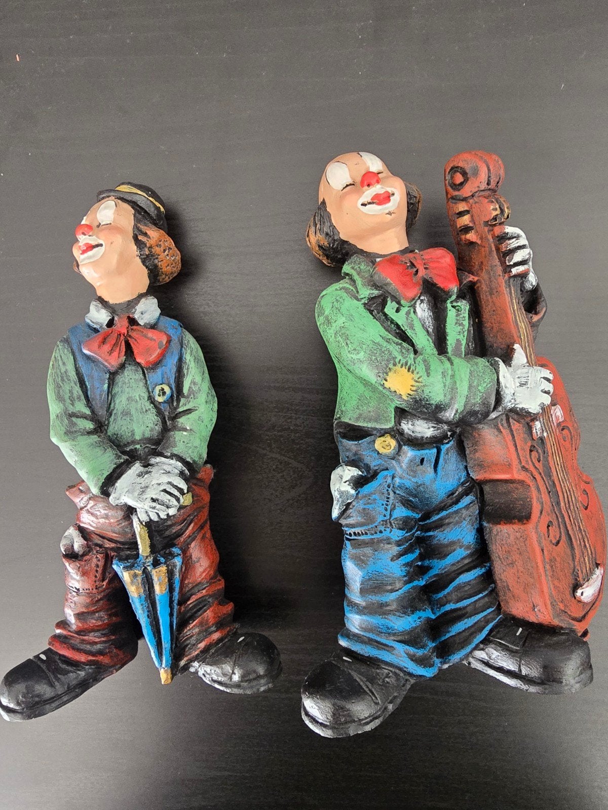 set 2 stenen clowns, Hobby & Loisirs créatifs, Enlèvement