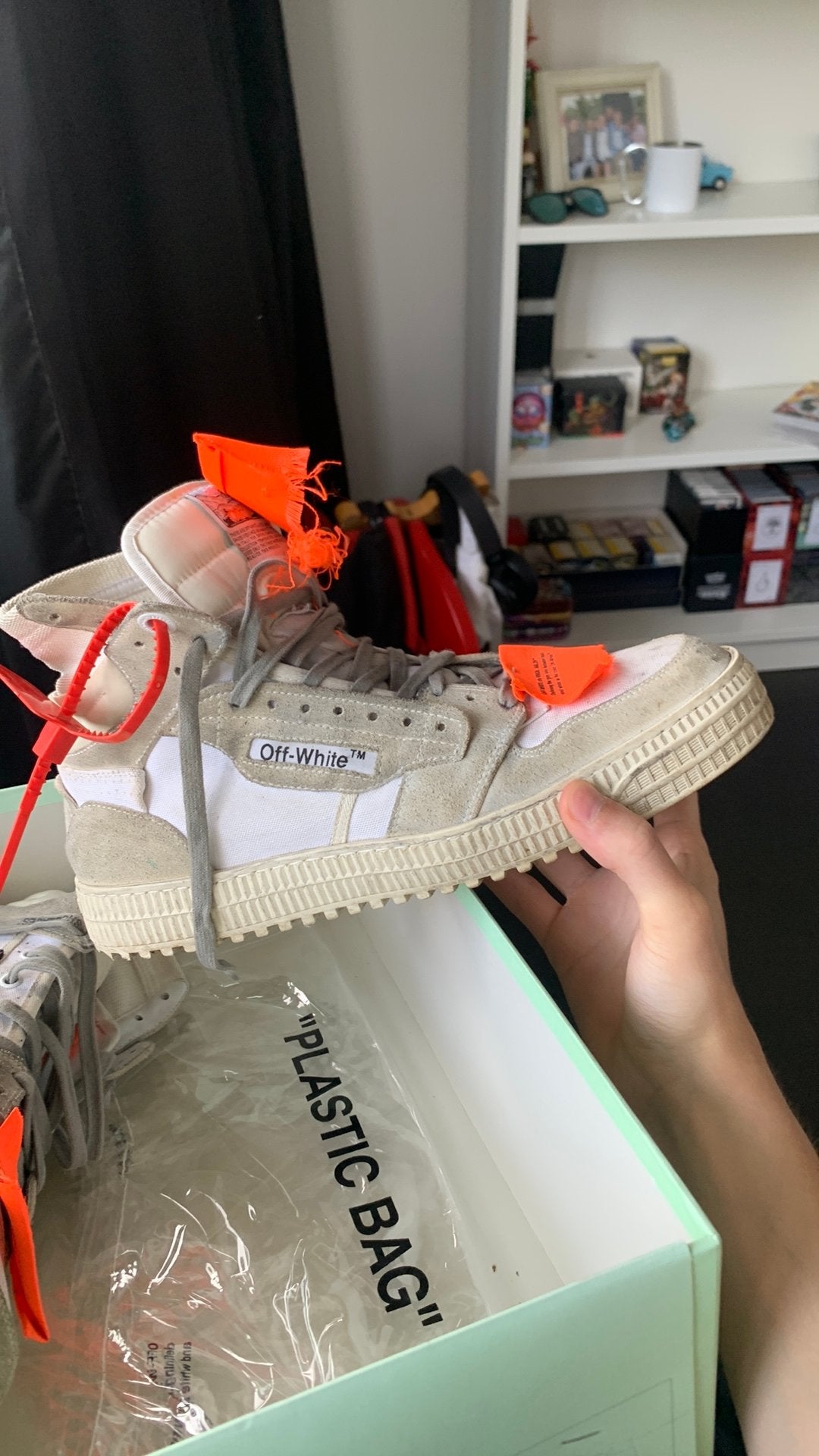 Off-white, off court sneaker, wit, maat 42, Kleding | Heren, Schoenen, Ophalen, Zo goed als nieuw, Wit, Sneakers