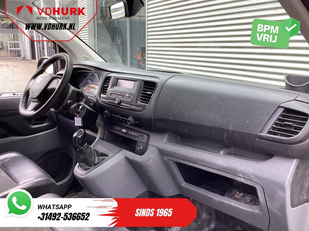 Citroën Jumpy 1.6 HDI L2 EXPORT E6 Imperiaal/ Alarm III/ Cru, Auto's, Bestelwagens en Lichte vracht, 144 g/km, Citroën, Wit, Bedrijf