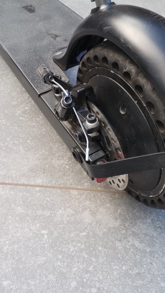 Trottinette électrique, Enlèvement