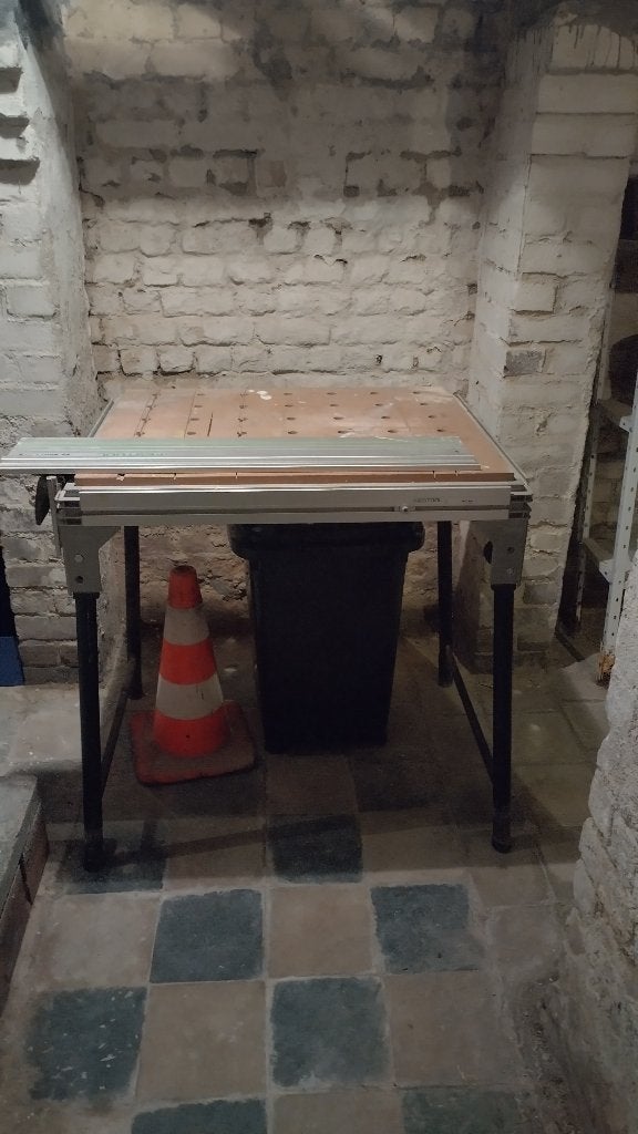Festool Multifunctionele Tafel MFT 800 + Geleiderail FS 800, Doe-het-zelf en Bouw, Ophalen, Gebruikt, Overige typen, Festool