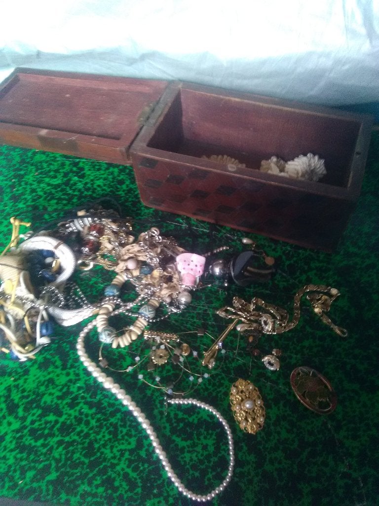 Ancien bijoux lot, Bijoux, Sacs & Beauté, Enlèvement ou Envoi, Utilisé