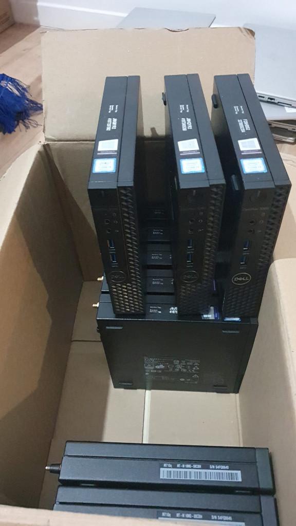 lot mini desktop dell optiplex 3080 core i3 8éme génération, Informatique & Logiciels, 256 GB, 8 GB, 4 Ghz ou plus, Enlèvement