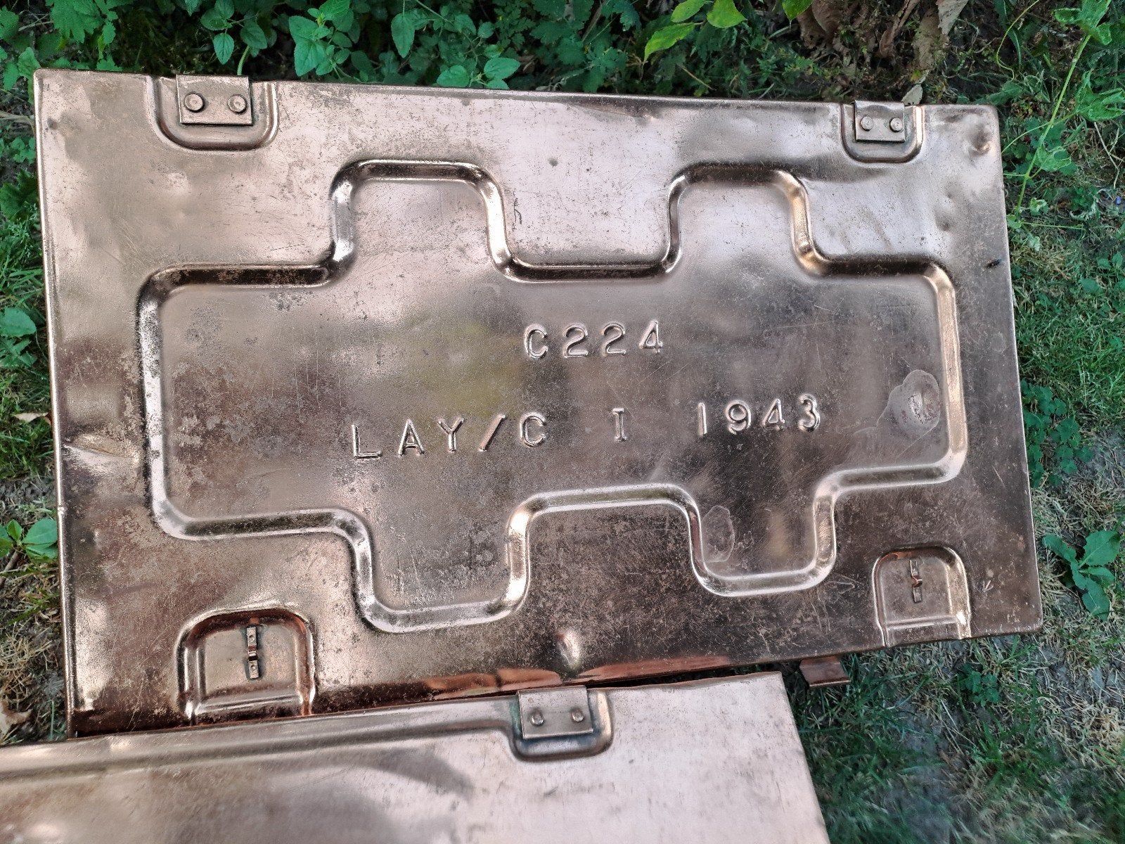 Twee Britse munitiekoffers 1943, Verzamelen, Militaria | Algemeen, Ophalen