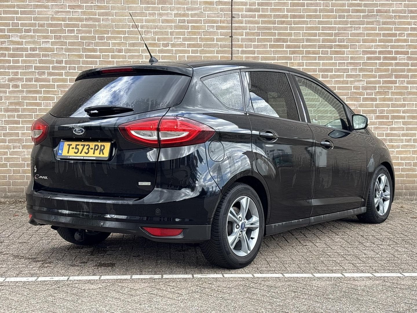 Ford C-Max 1.0 Titanium | Cruise | Airco | Navi | Trekhaak |, Monovolume, Zwart, Zwart, Bedrijf