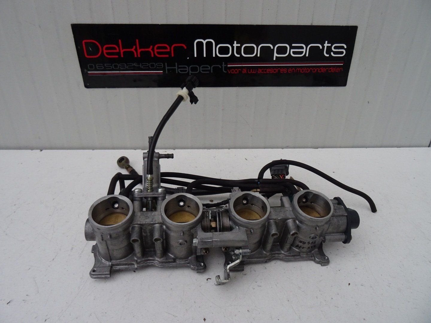 Injectie huis Gaskleppen Honda CBR954RR Fireblade 2002-2003, Motoren, Gebruikt, -, -, Ophalen of Verzenden