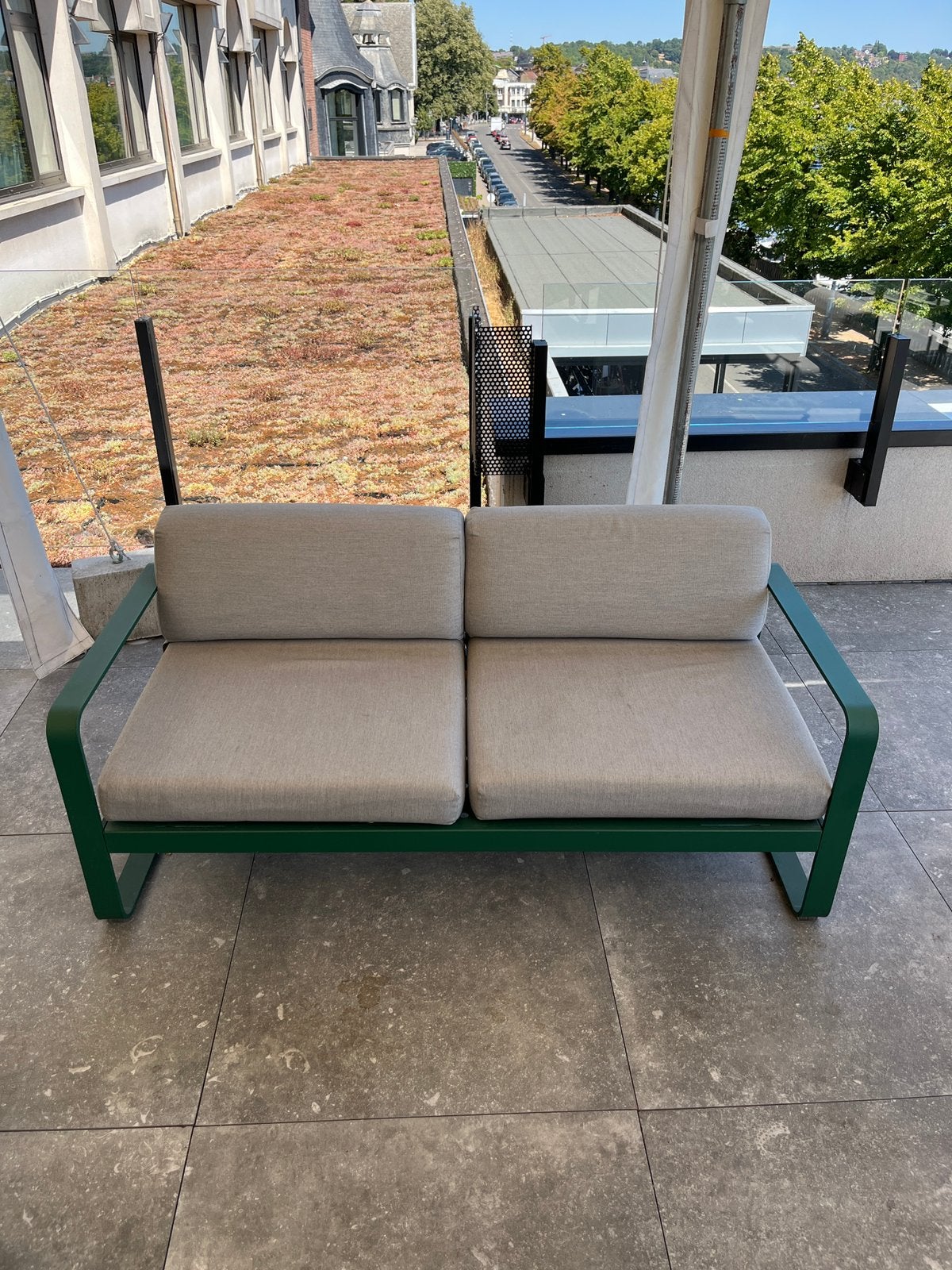 Fauteuils de jardin Fermob, Jardin & Terrasse, Ensembles de jardin, Comme neuf, Aluminium, 2 places, Enlèvement