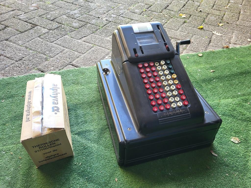 Kassa vintage Victor, Antiek en Kunst, Ophalen