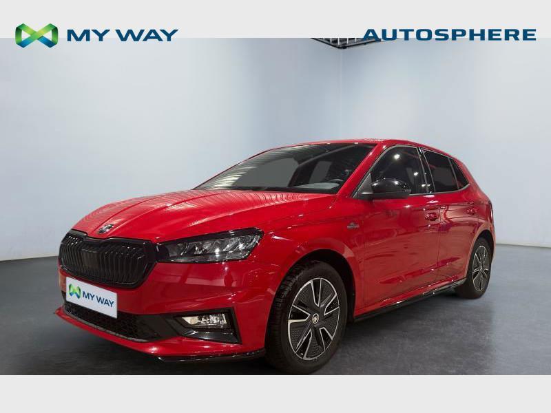 Skoda Fabia Fabia 1.0 TSI Monte Carlo DSG, Autos, Rouge, Achat, Cruise Control, https://public.car-pass.be/vhr/17b5c50d-fe66-4cae-b3c9-0a7b60c945bf