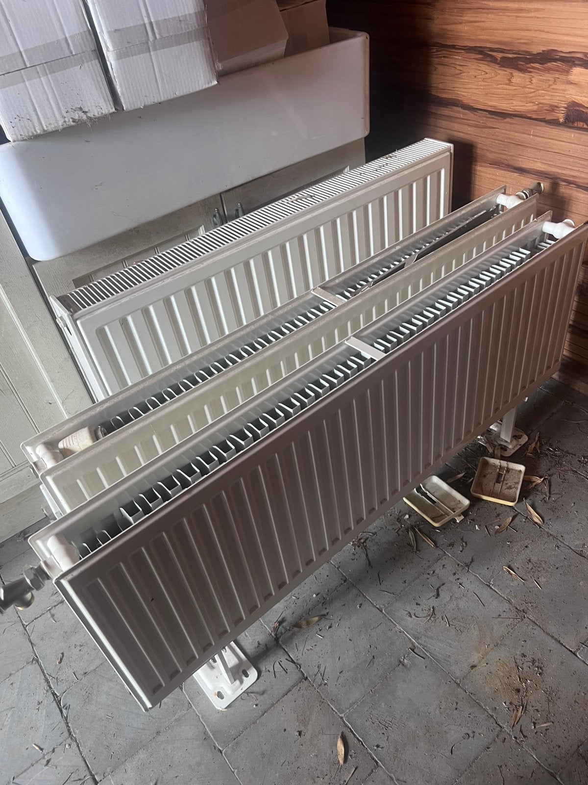 4 goede radiatoren, Enlèvement, Utilisé, Radiateur
