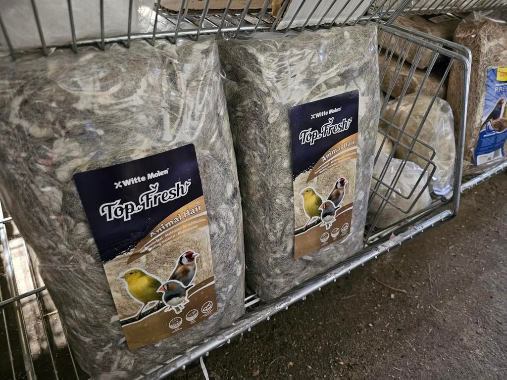 Top Fresh Dierenhaar 500 Gram Naturel - Witte Molen, Ophalen
