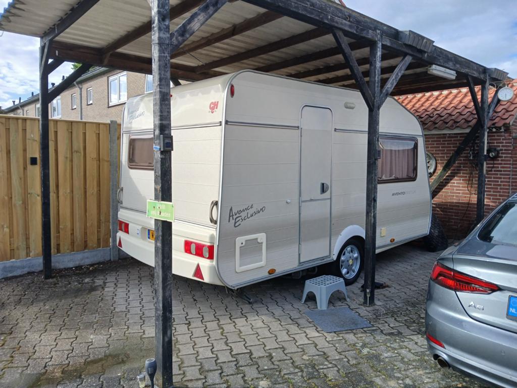 Fantastische Complete Avento 395 TLH Enkele Bedden/Mover/Au, Caravans en Kamperen, 750 - 1000 kg, Particulier, 5 tot 6 meter, Luifel