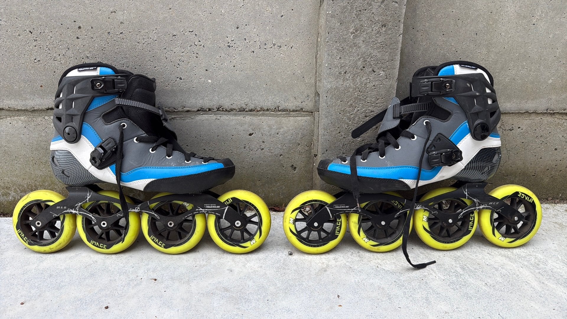 Skates Powerslide Marathon maat 46, Sports & Fitness, Enlèvement, Comme neuf, Powerslide