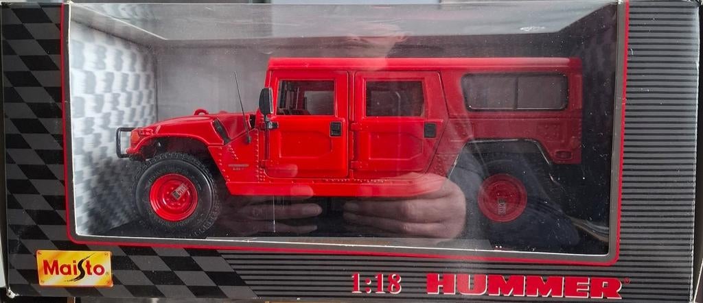 Hummer station wagen 1/18, Ophalen of Verzenden, Maisto